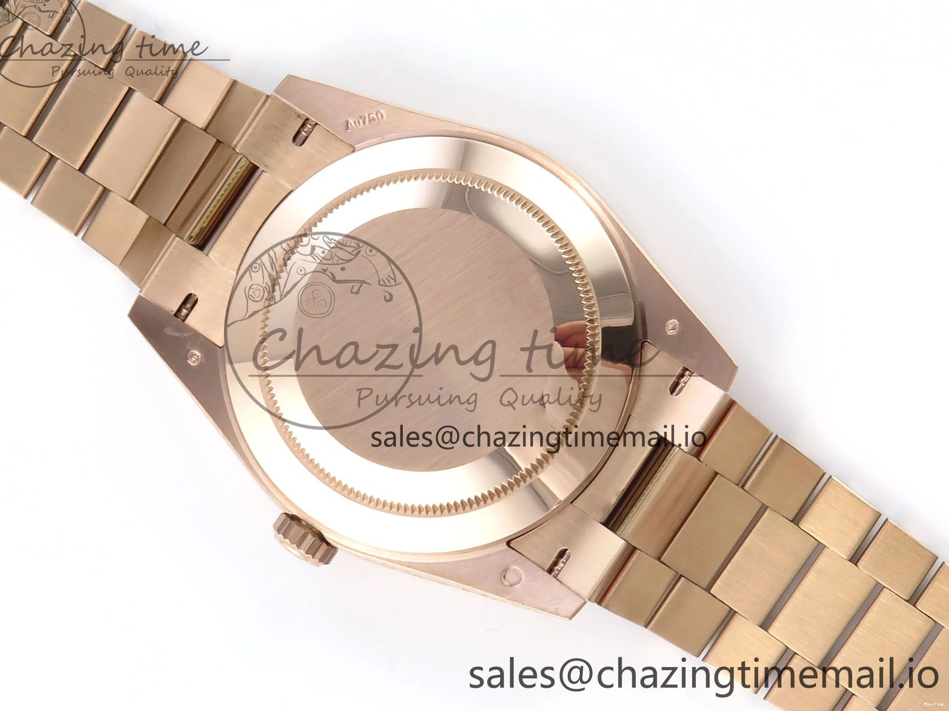 MiroTime 0119 Day Date 40 RG 228235 Noob 1:1 Best Edition Brown Roman Dial on President Bracelet A2836 (Gain Weight) UrbanChic 794